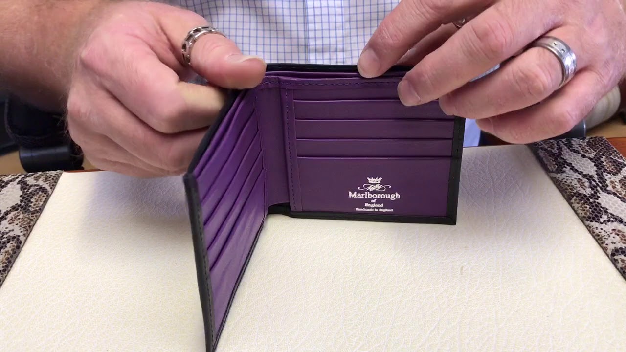 Billfold Leather Wallet