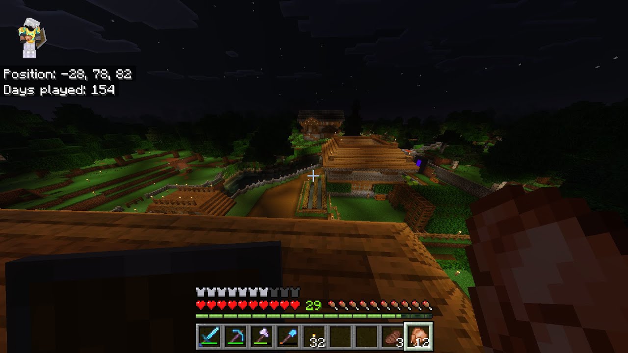 More Minecraft - But with 2 big buildings