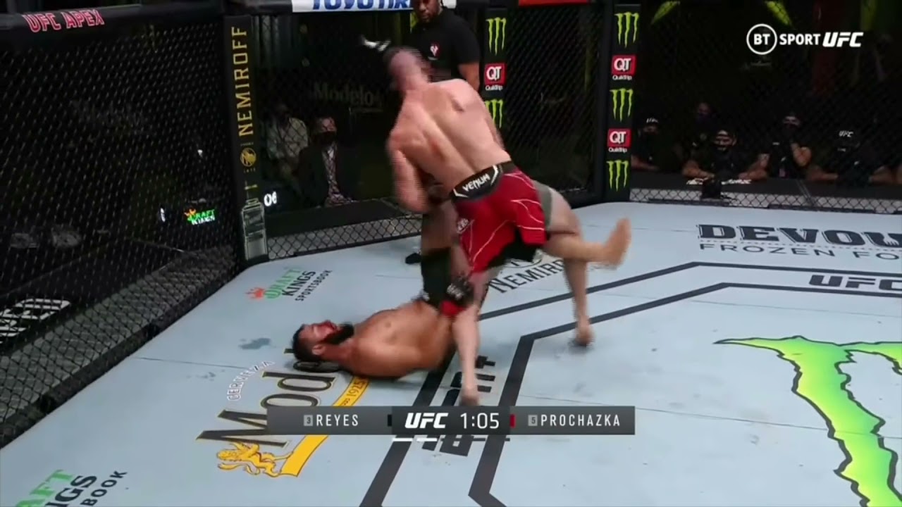 The Upkick that briefly KO'd Prochazka