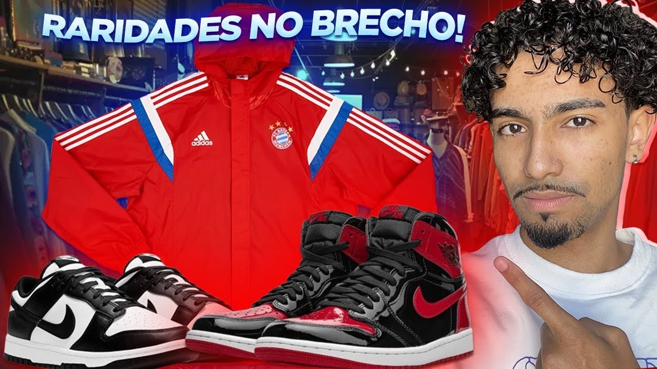 Achei uma HINO DO BAYERN RETRO no BRECHÓ! Vlog Garimpando Peças no Brechó em São Paulo