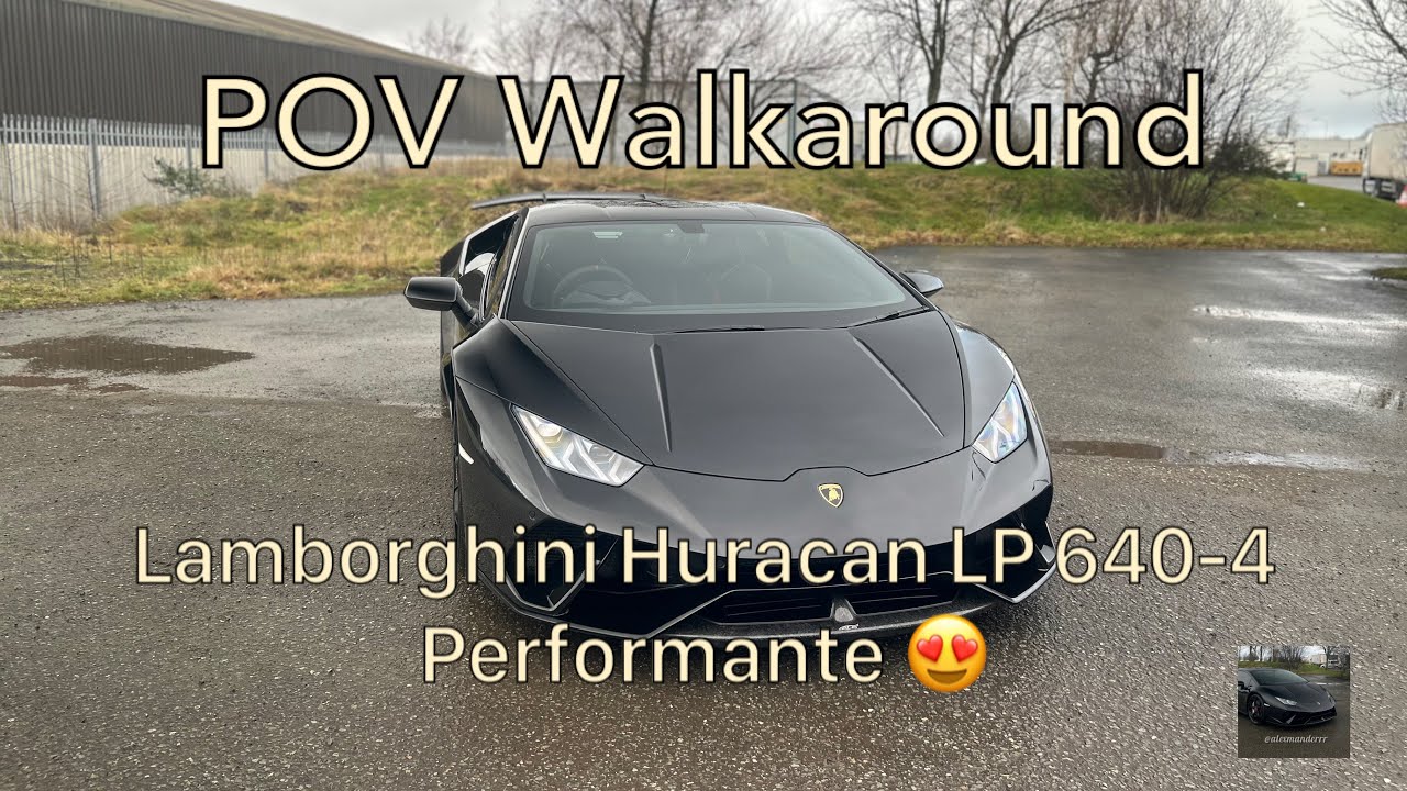 Huracan Performante POV Walkaround! Lamborghini LP 640-4