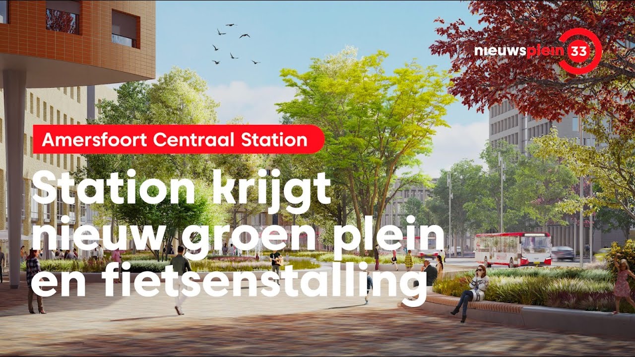 Reizigers in Amersfoort hopen op een mooi nieuw stationsplein: 'Het is nu een rommeltje'