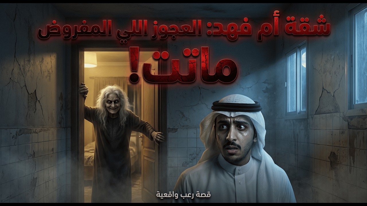 شقة أم فهد المسكونة العجوز اللي ما ماتت! 😱🏚️