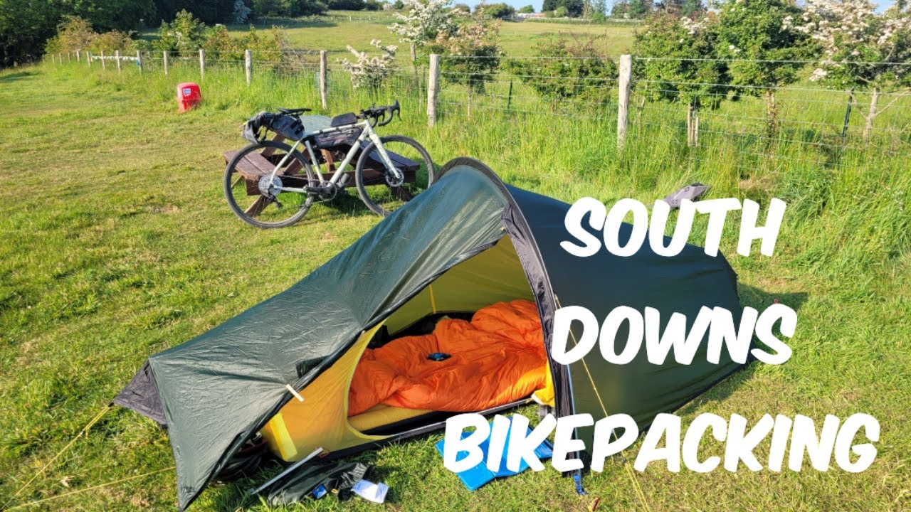Bikepacking in the South Downs with a Mason Bokeh bike and Terra Nova Laser Compact 1 tent