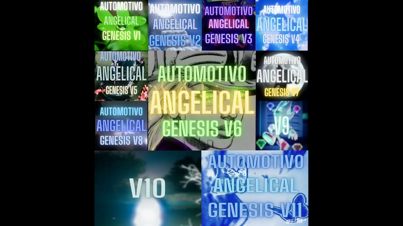 AUTOMOTIVO ANGELICAL GENESIS V1-2-3-4-5-6-7-8-9-10-11 💀 DJ TSK.4 / DJ KISS BETA