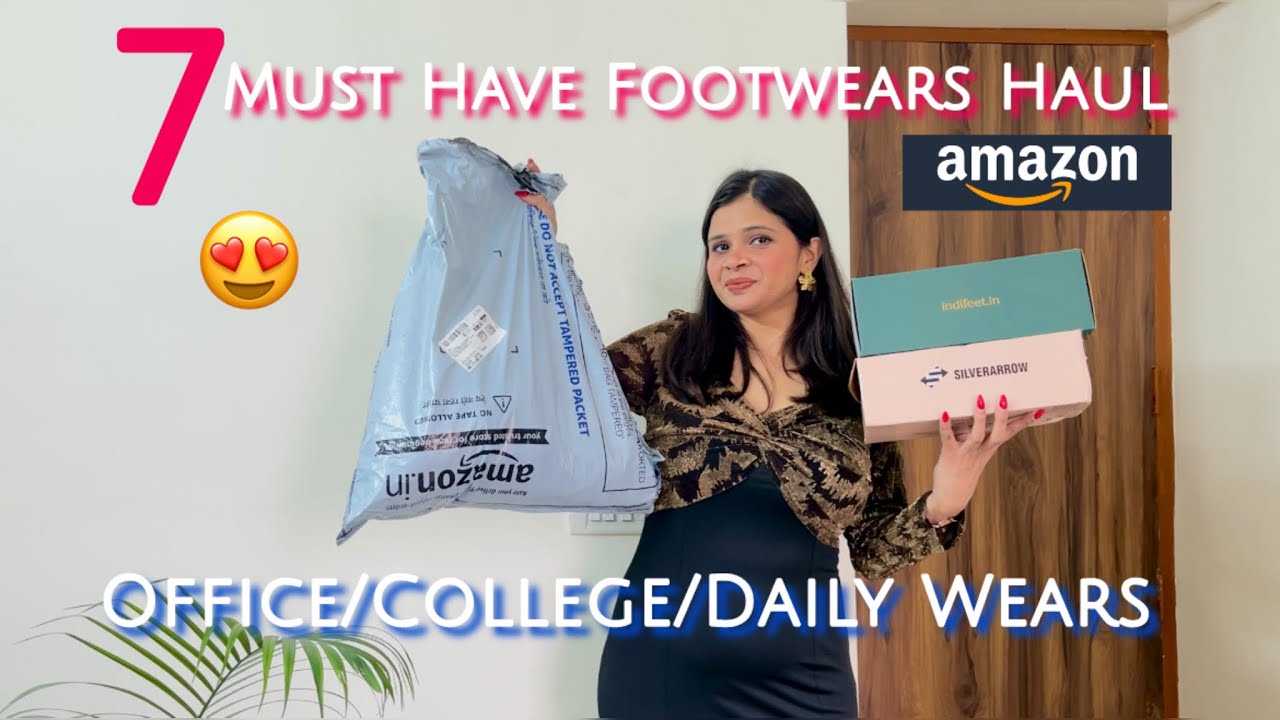 Amazon Footwear for Office & College Under Budget 😍 #amazonfashion #footwear #officewear 