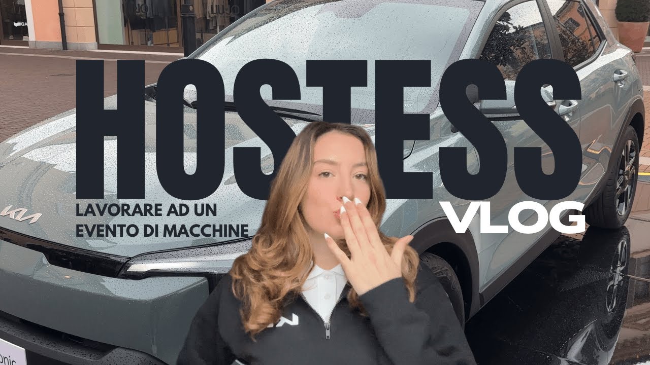 Fare la Hostess per eventi | Vlog del mio viaggio di lavoro