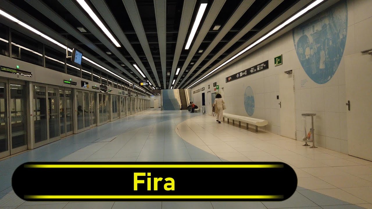Metro Station Fira - Barcelona 🇪🇸 - Walkthrough 🚶