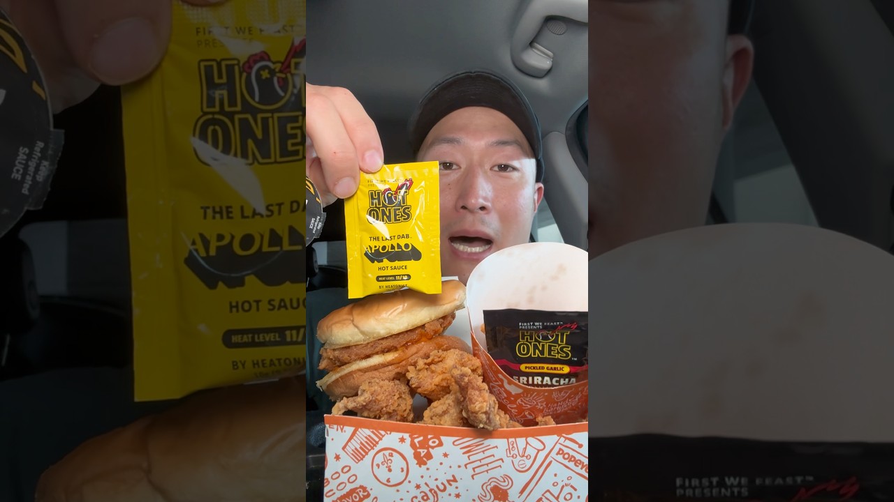 Коллаборация Popeyes X HOT ONES🔥🌶️