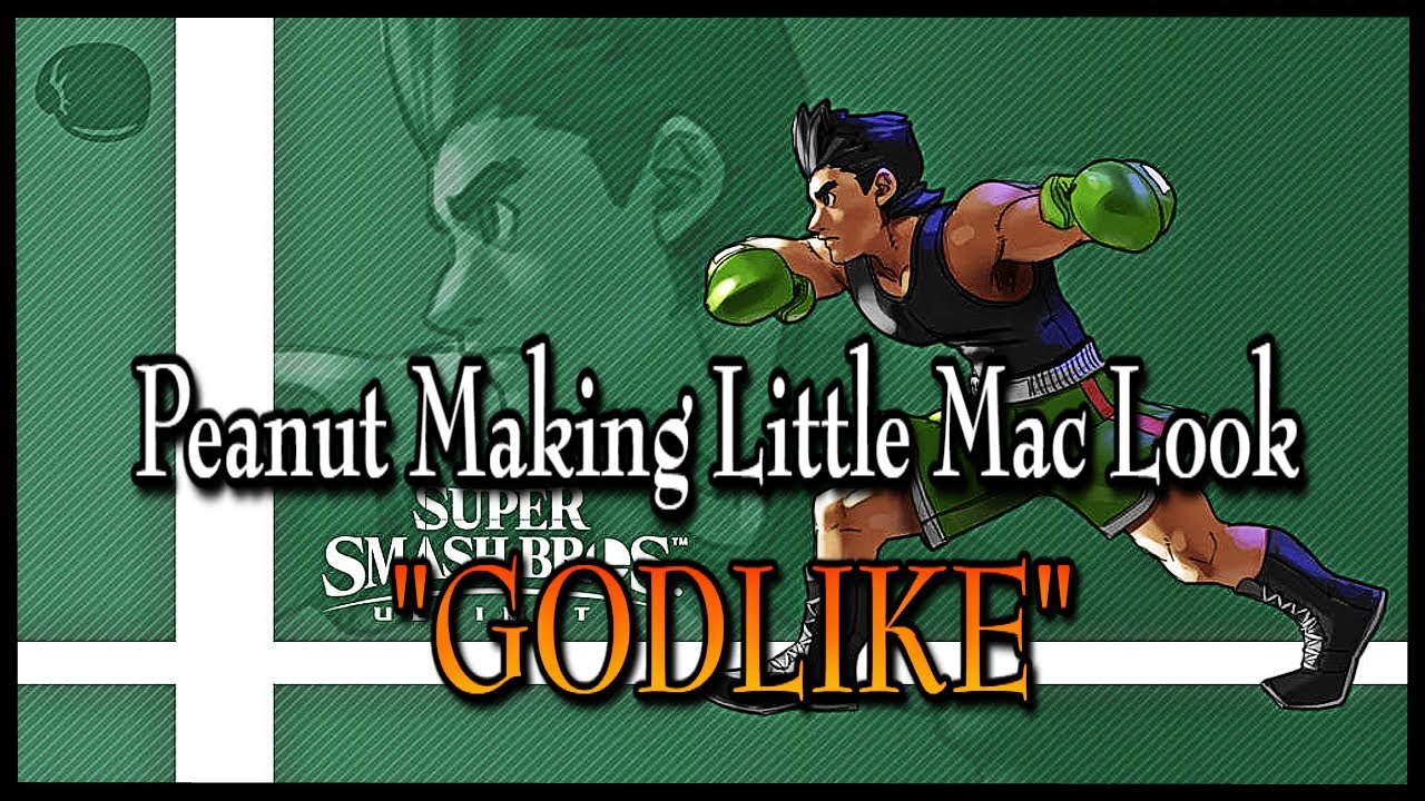 PEANUT MAKING LITTLE MAC LOOK 