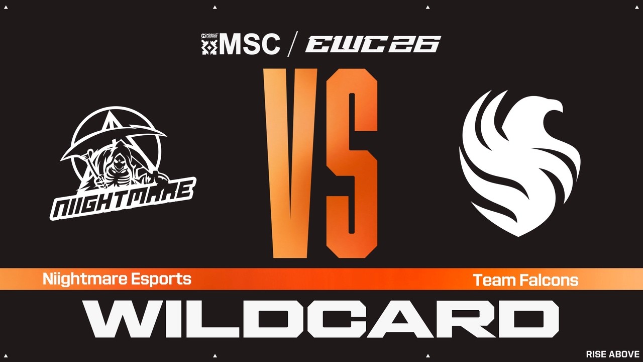 Niightmare Esports vs. Team Falcons | MSC Wildcard at EWC 26 - VOD