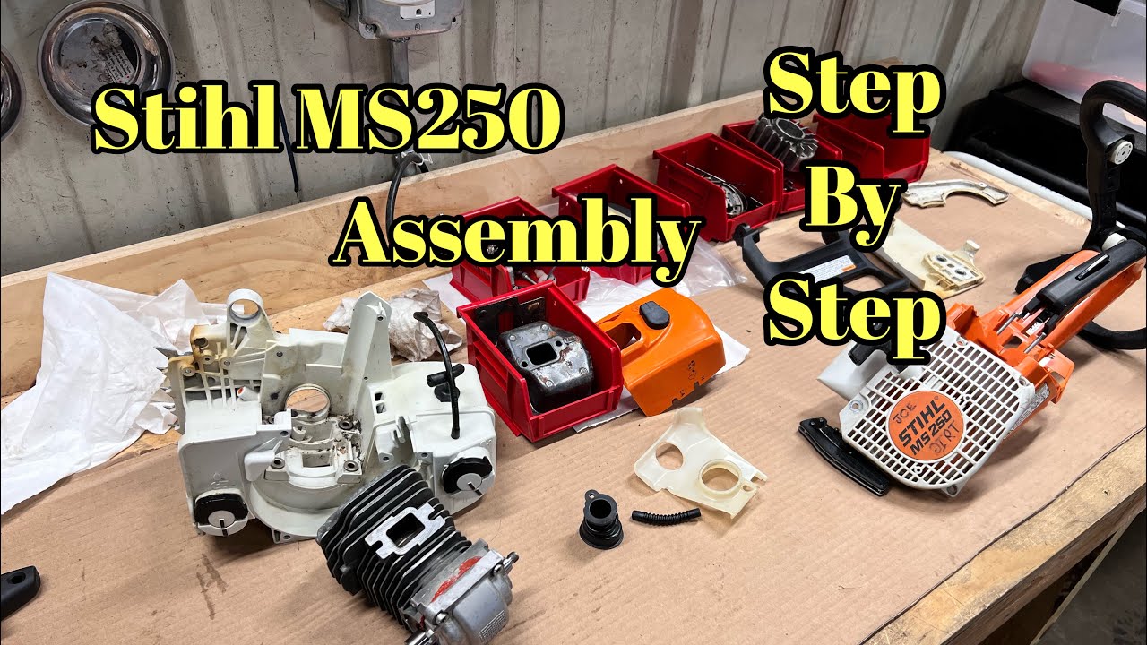 Сборка Stihl MS250.