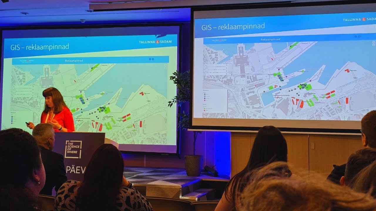 ESRI P&Auml;EVAD 2025 | Ruumiandmed ja GIS-t&ouml;&ouml;riistad Tallinna Sadama digikaksiku arendamisel