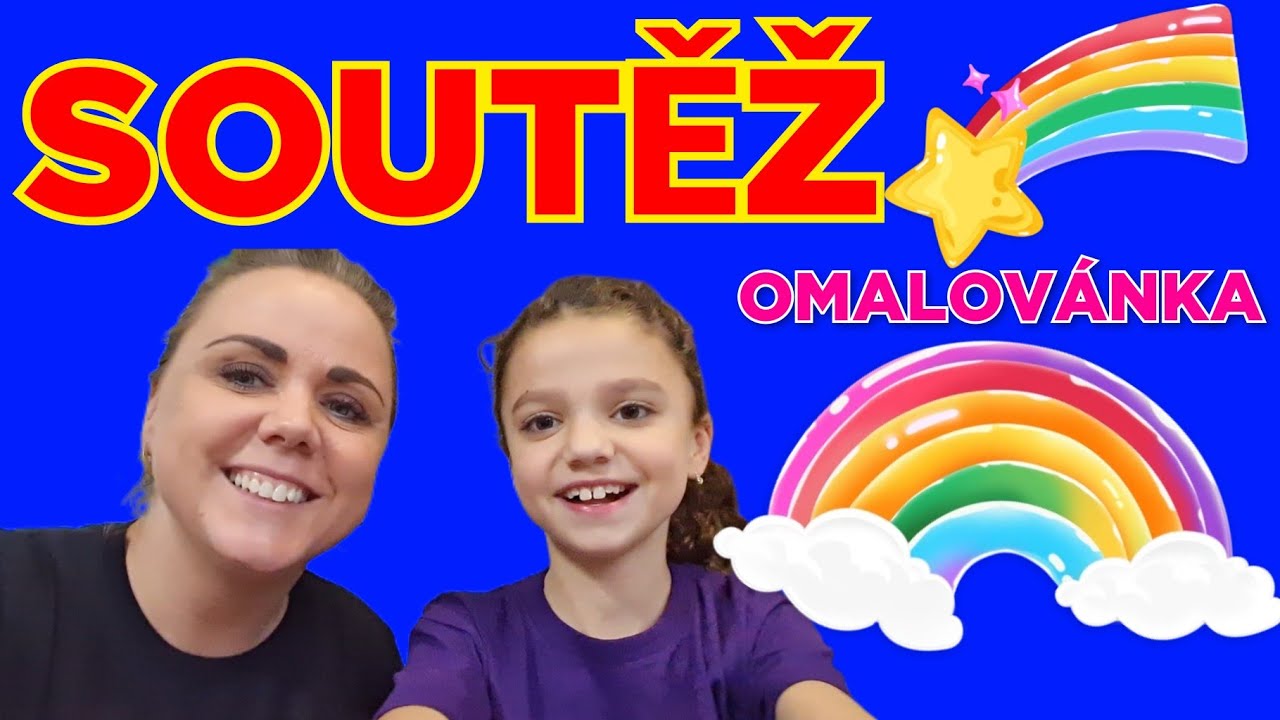 SOUTĚŽ OMALOVÁNKA💛 KAM NATÁLKA SPADLA?? 💜💛🩷🧡💙💚🩵❤️💜💛💙🧡💚💛🧡❤️🩵🩷💜💙