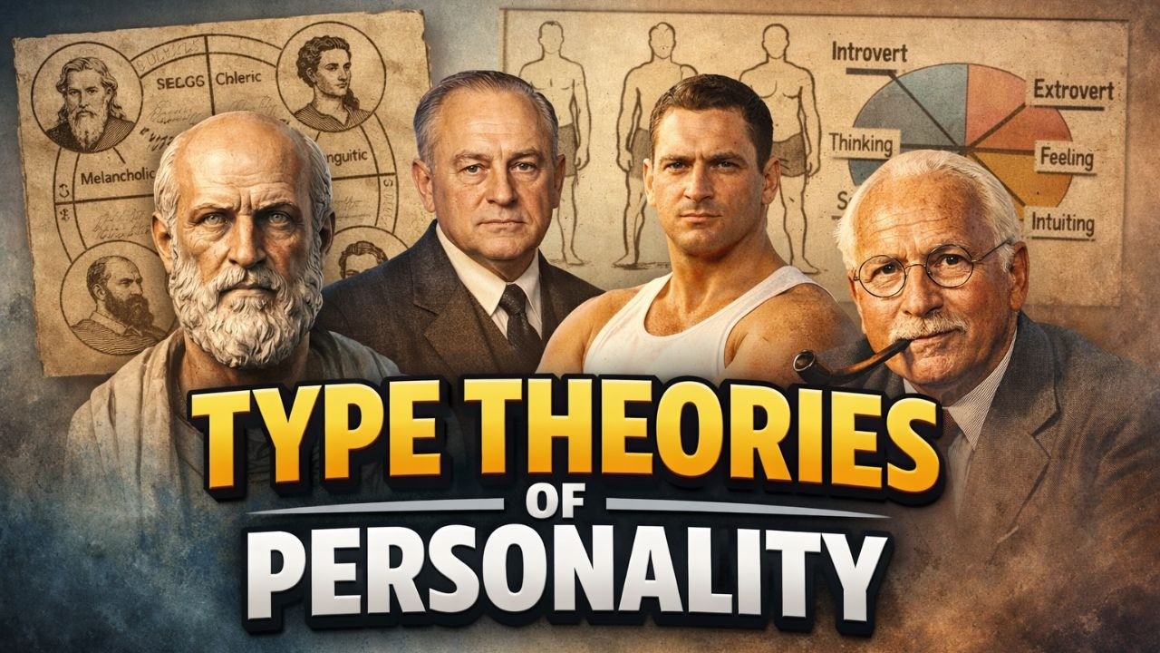 Type theories of personality | CDP | CTET 2018 | PEDAGOGY | TET AND OTHER TEACHING EXAMS