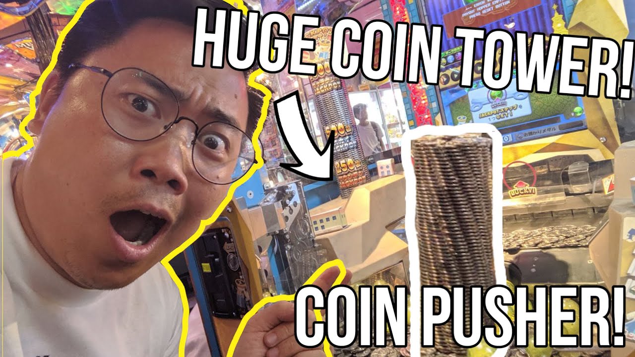 WATCH THE COIN TOWER FALL! - Arcade Ninja