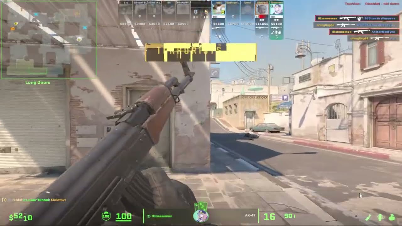 CS2 Gameplay - Dust 2 NO COMMENTARY