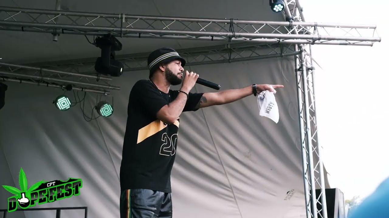 GANJA FREESTYLE BY YOUNGSTA_CPT - LIVE AT DOPEFEST 2021