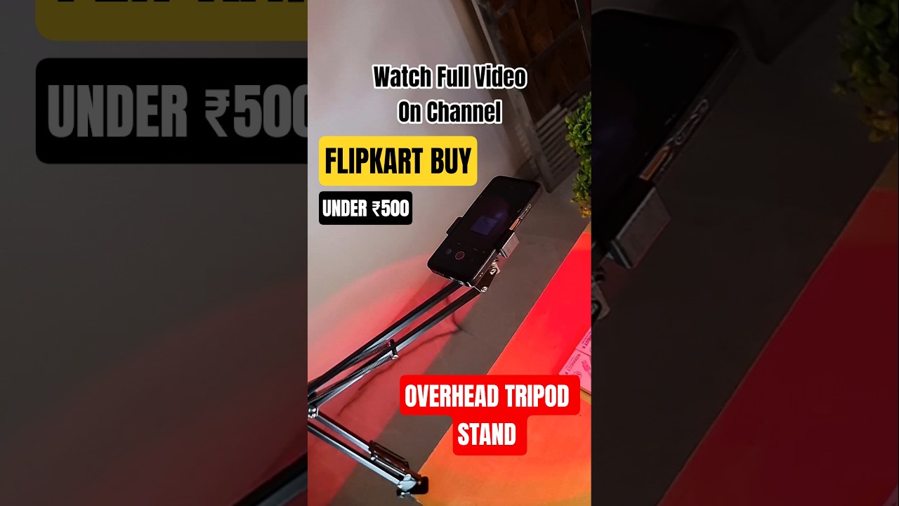 [2025] Best Overhead Tripod Stand Under 500 | For Youtube, Drawing, DIY, Art, Cooking 