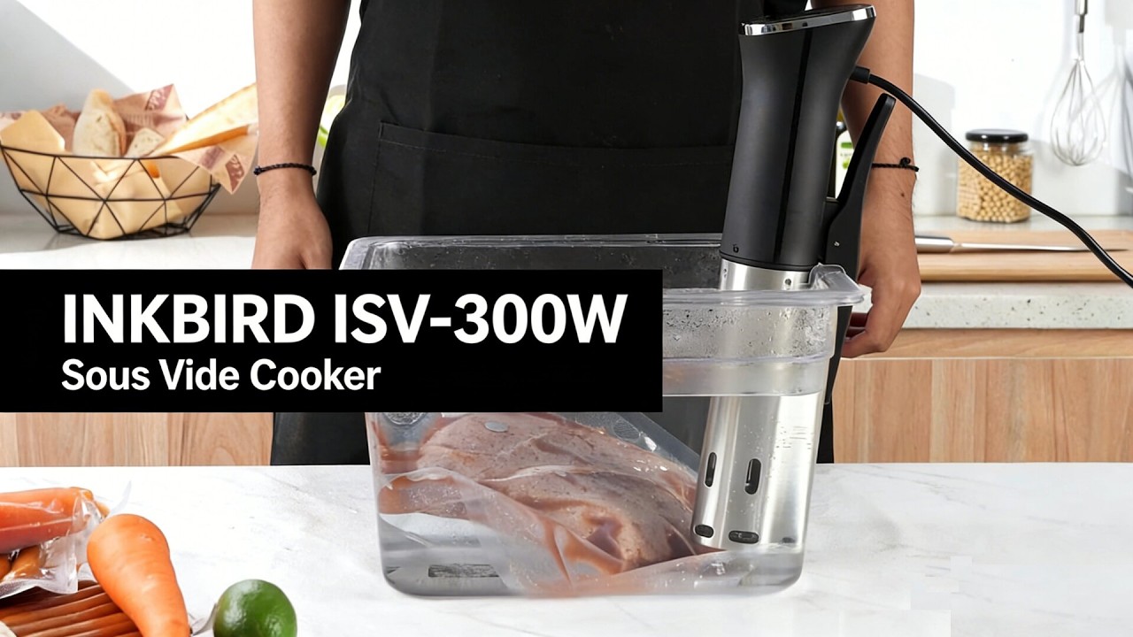 INKBIRD ISV-300W Sous Vide Cooker | Secret for Perfect Steaks