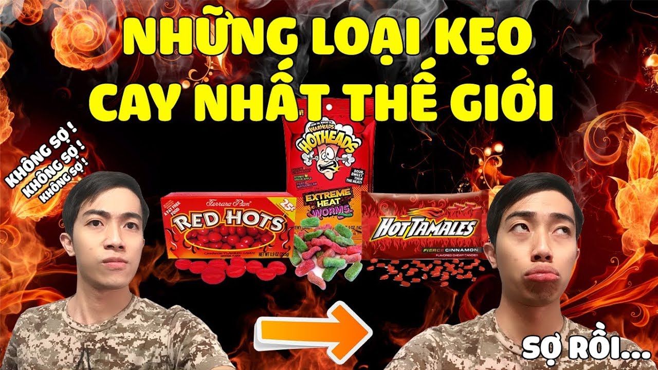 Những loại kẹo cay nhất thế giới | Tối nay ăn gì?