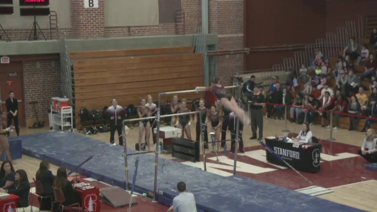 Anne Kuhm (Arizona State) 2018 Bars vs Stanford 9.825
