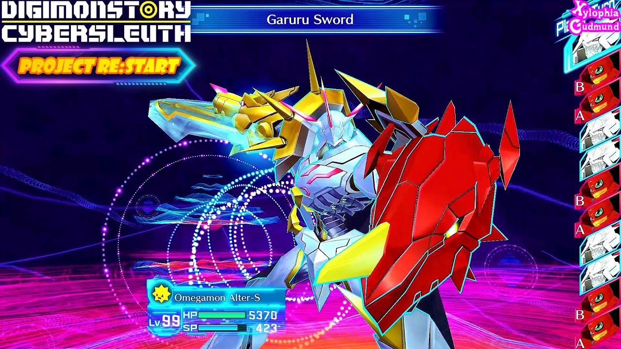 『Xylophia Gudmund』 BlitzGreymon CresGarurumon to Omegamon Alter-S Evolution Line