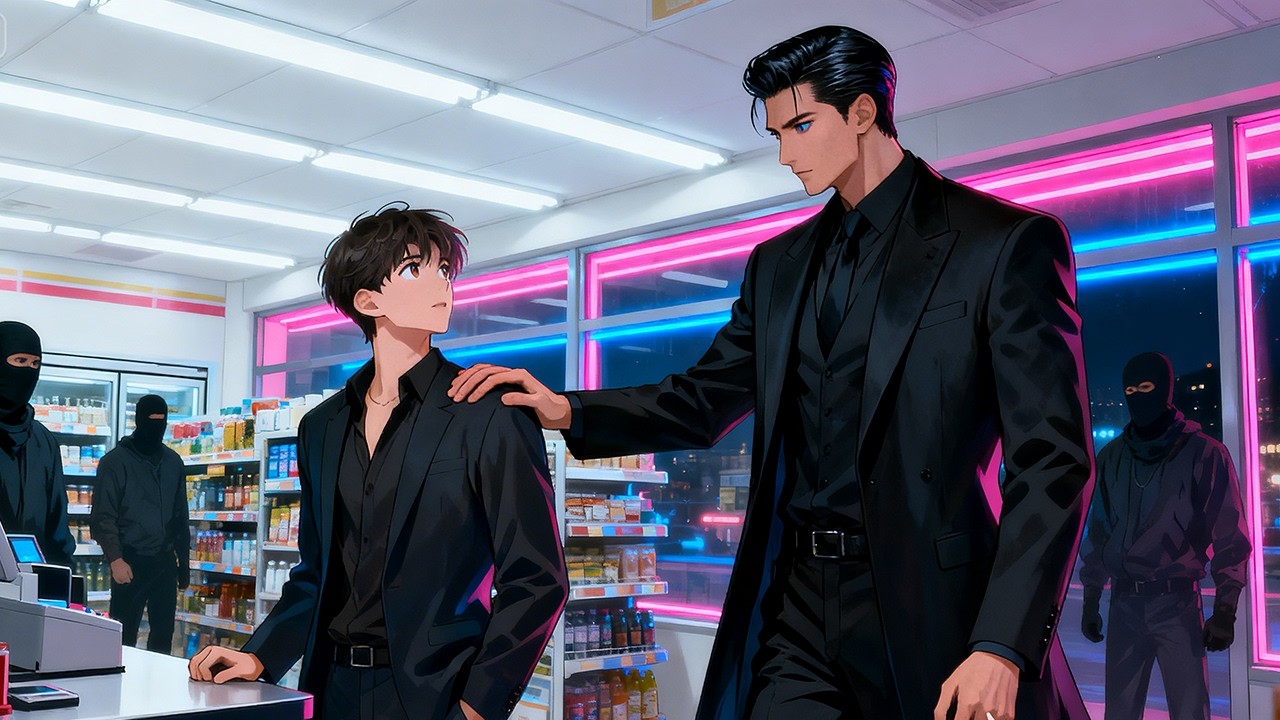 The Omega Stayed Calm During the Robbery — The Mafia Alpha Noticed and Chose Him as His Own