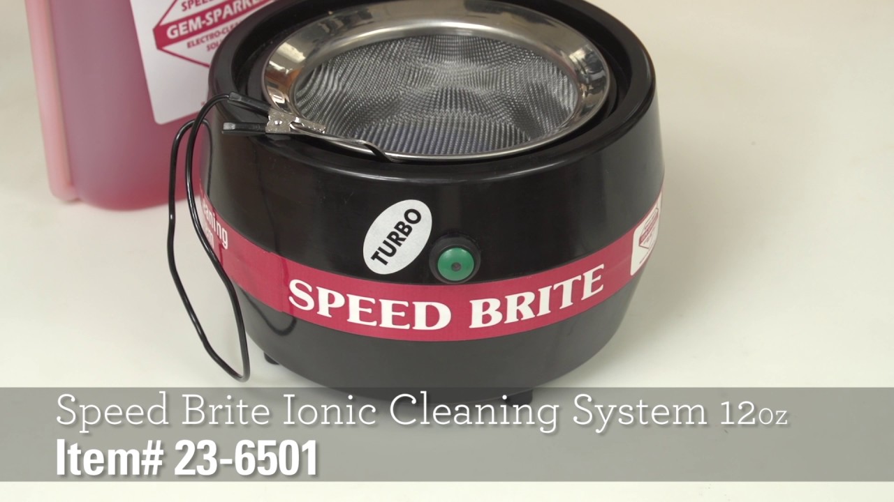 Speed Brite Ionic Cleaning Systems