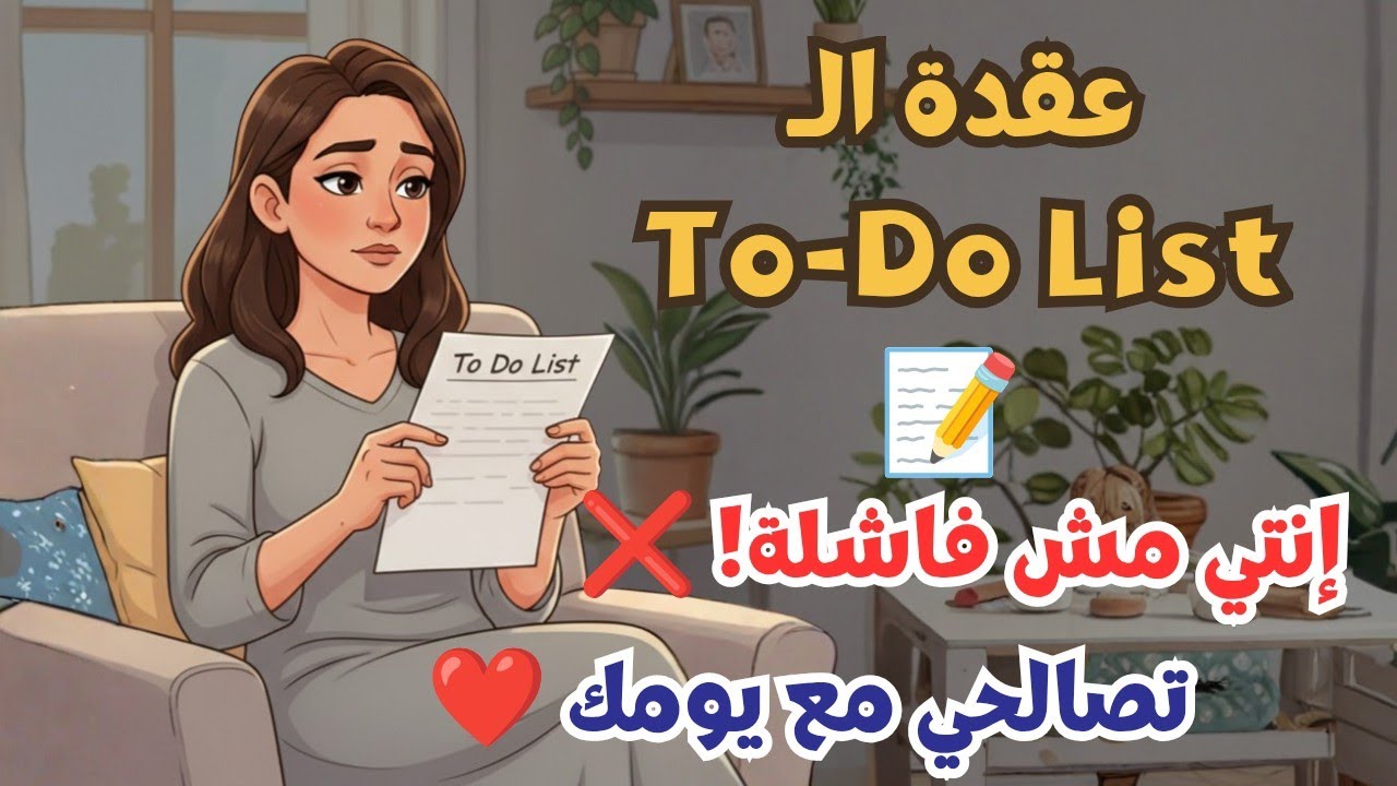 روشتة السعادة والرضا: إزاي تخلصي من عقدة الـ To-Do List؟