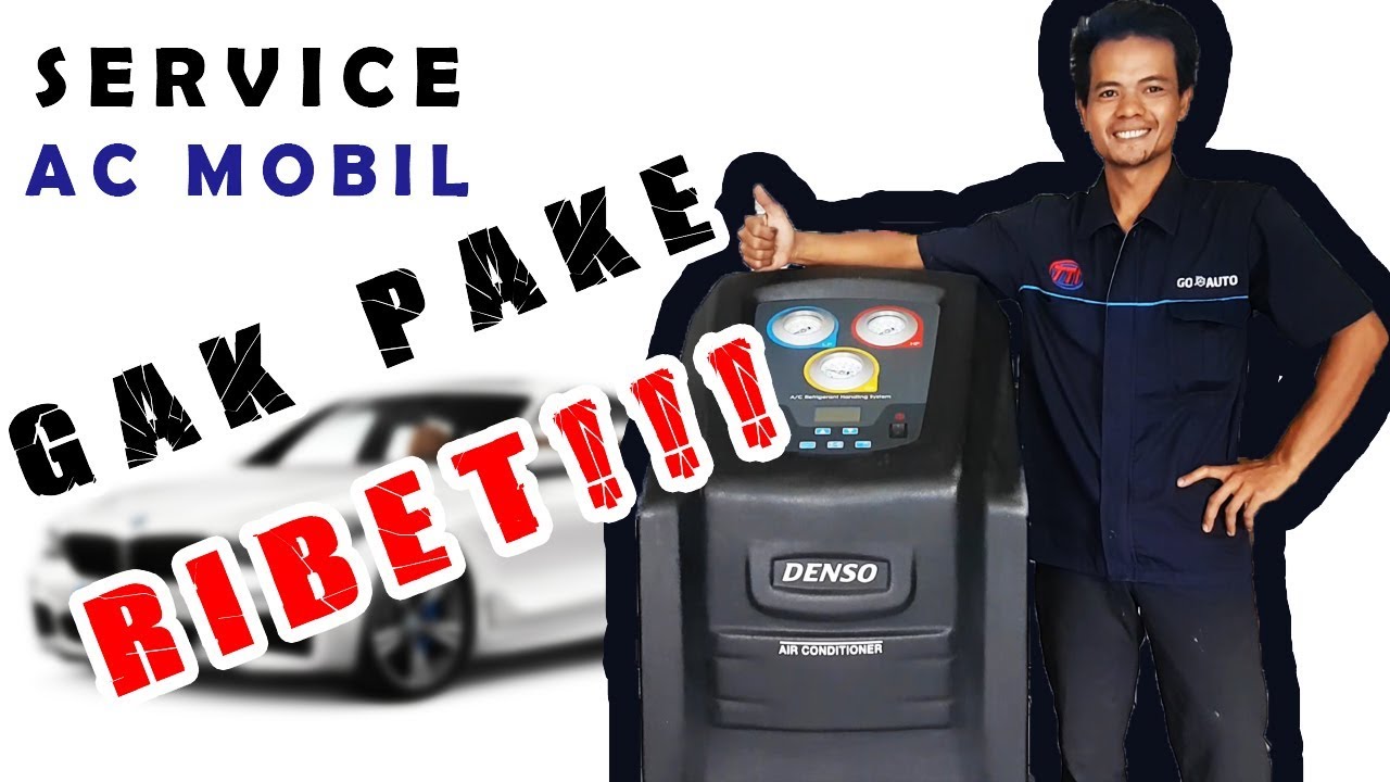 Mesin Ini Bisa Service AC Mobil Gak Pake Ribet!