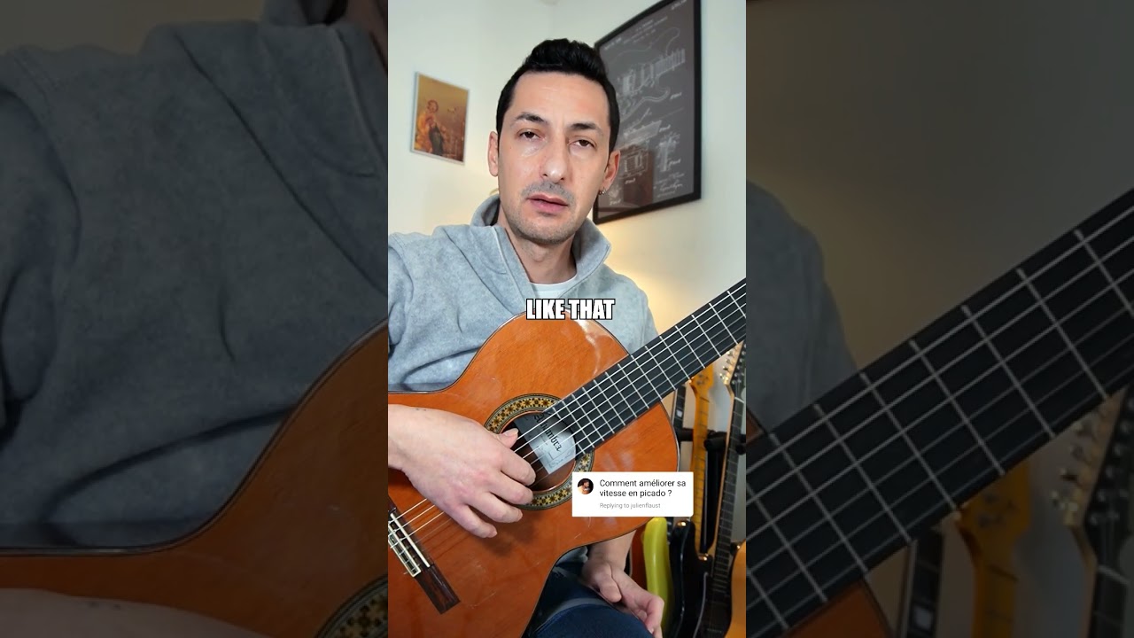 Picado speed tip #shorts #guitar