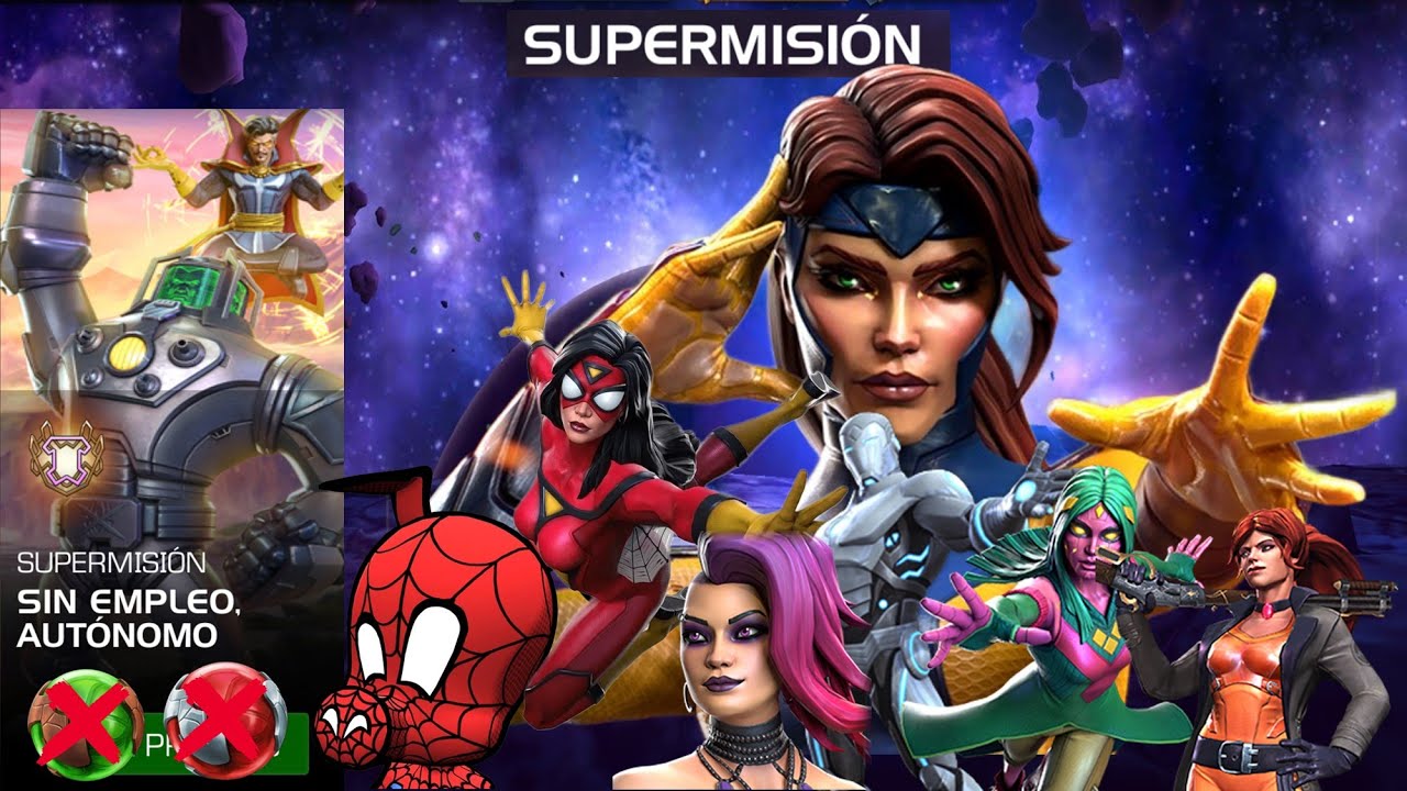 C&oacute;mo realizar F&Aacute;CILMENTE la SUPERMISION MENSUAL ADAPTATIVA DIFICULTAD VALIENTE + JEFES | Marvel MCOC