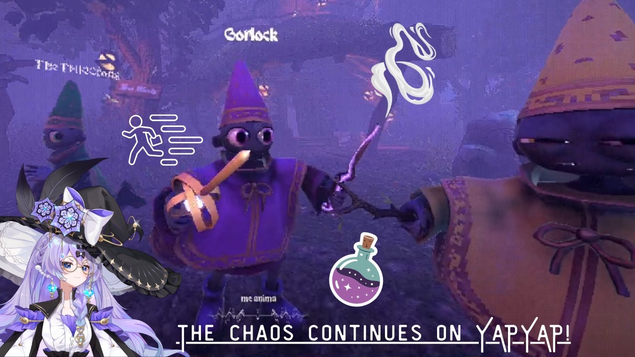 The chaos continues on YAPYAP! | #magemitsuha on #Twitch