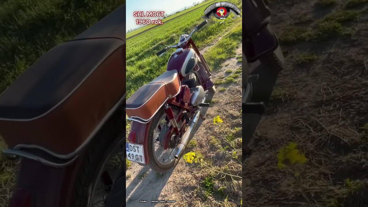 SHL M06 - jeden z najpopularniejszych powojennych motocykli PRL-u