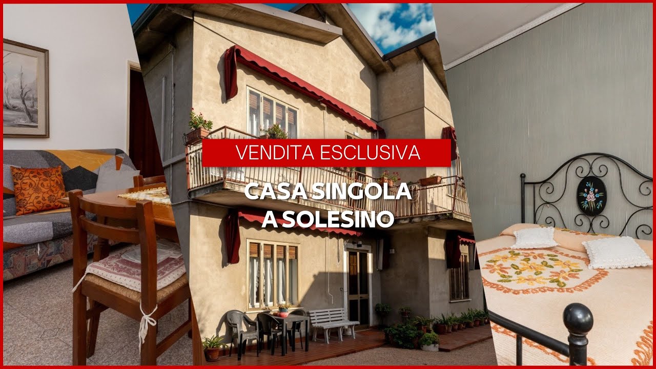IN VENDITA A SOLESINO-PD➡️Casa singola disponibile da subito
