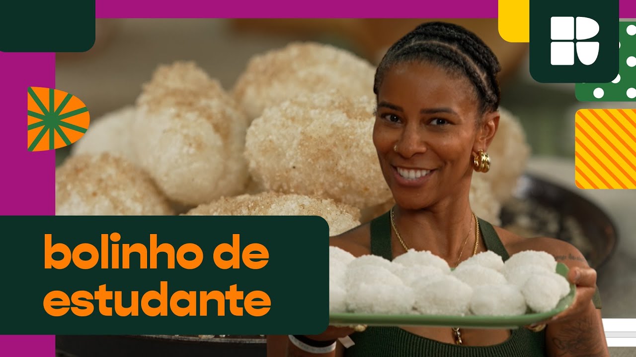 RITA BATISTA prepara um delicioso bolinho de estudante. Vem conferir! | Casa Receitas | #Receitas