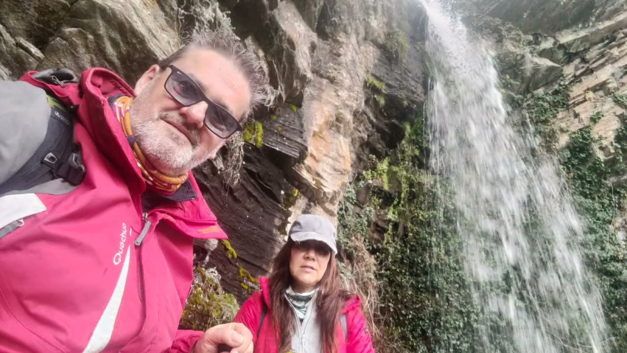 Cascada del Pinero o Pozo de los Lirios y Pozo de los Humos desde Masueco