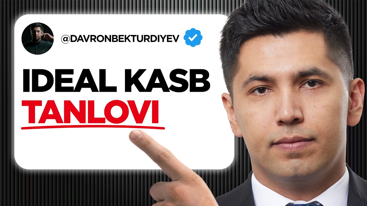 Pulsiz Qolmaslik Uchun Qanday KASB TANLASH kerak?