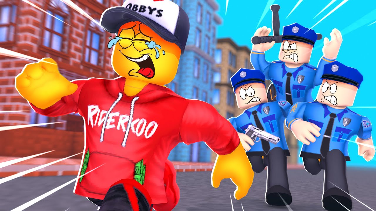 PORUŠUJI ZÁKON PŘÍMO PŘED POLICISTY.. (Roblox)