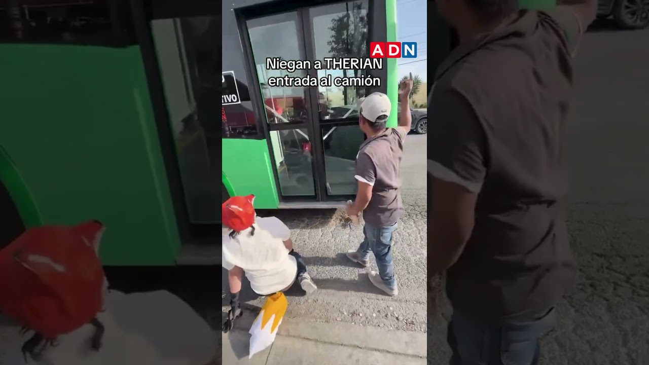Chofer de bus niega entrada a therian en México