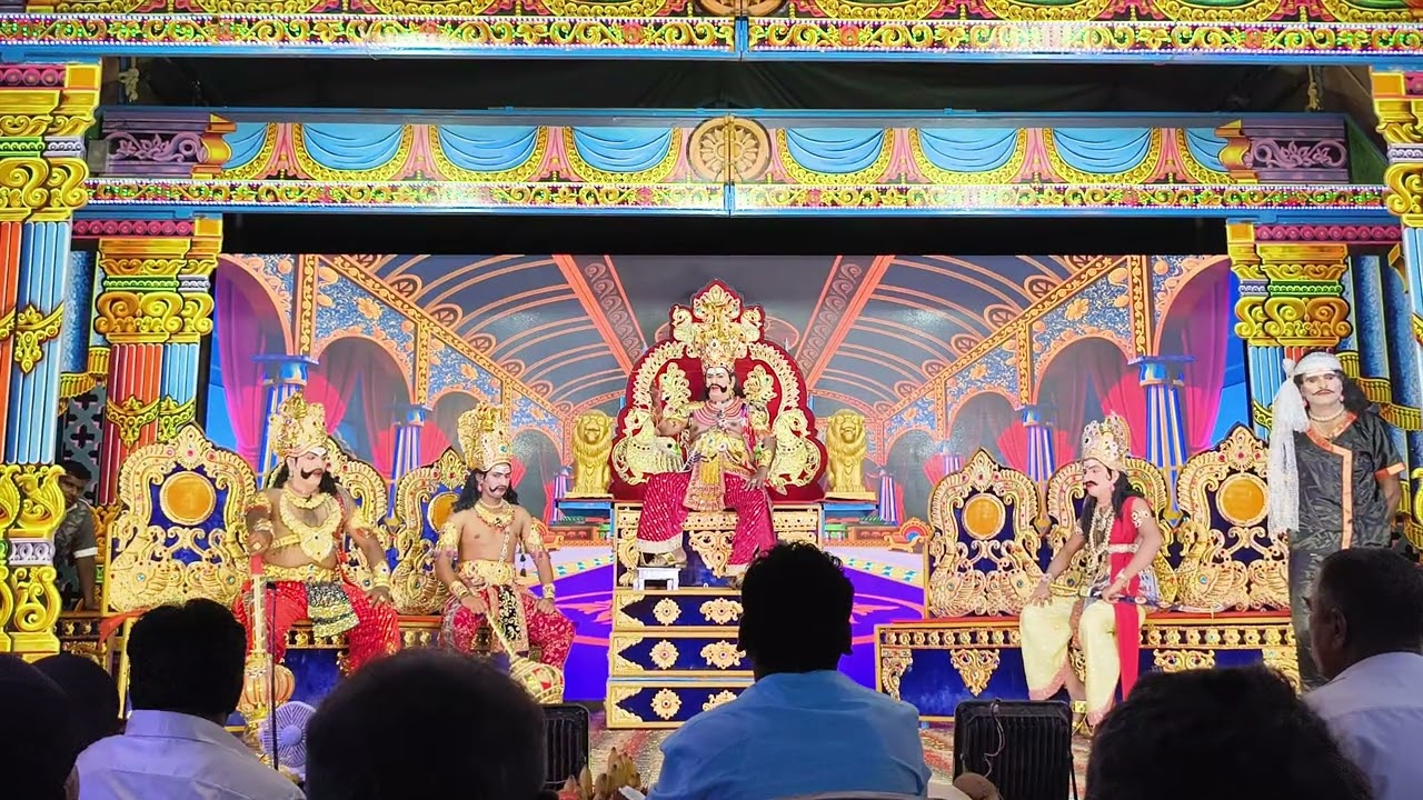 ರಾವಣ ಪಾತ್ರ : ಚಿಕ್ಕಪ್ಪಯ್ಯ ಹಾರ್ಮೋನಿಯಂ : ಐ.ಆರ್ ವಿಶ್ವನಾಥ್