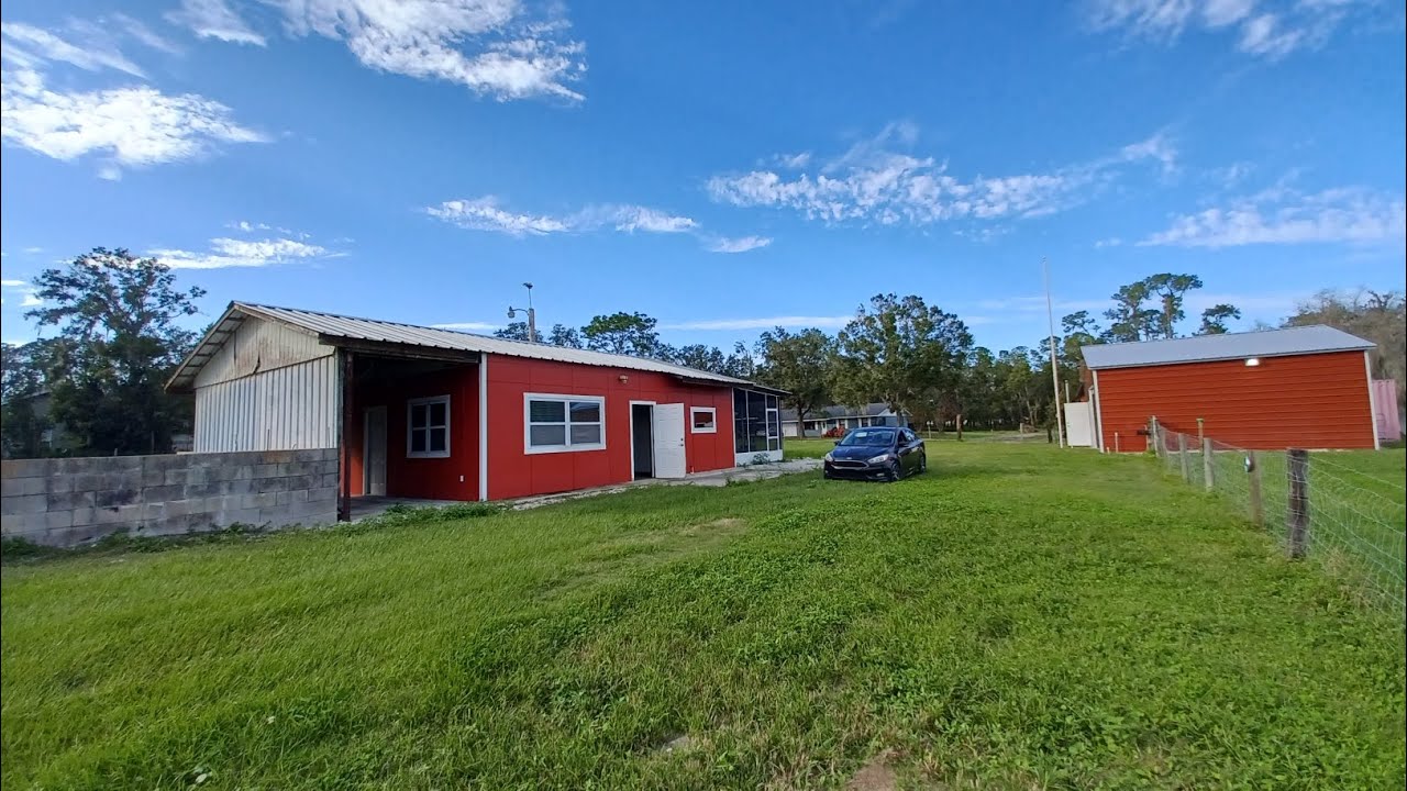 Se Vende Casa en el Campo con 4 Acres de Terreno en Lakeland, Florida 33811