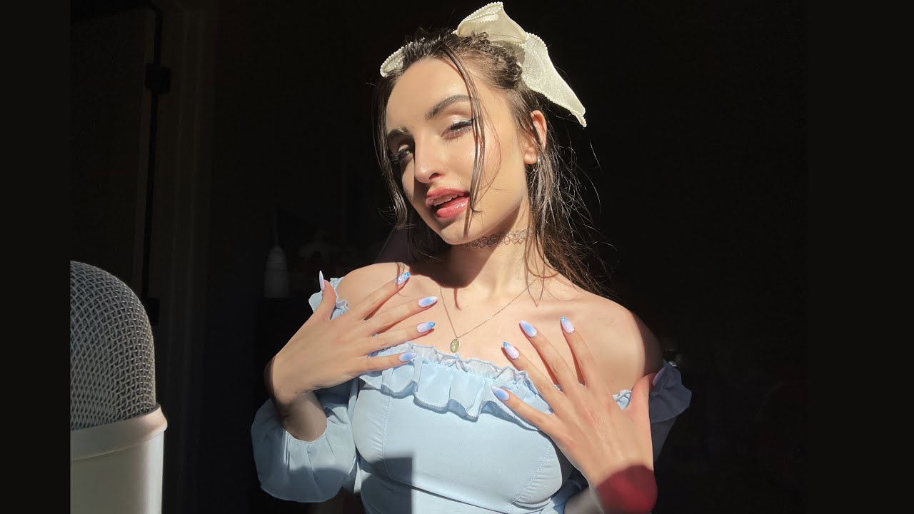 Soft & Gentle ASMR | Collarbone Tapping, Tracing, Brushing, Mouth Sounds, Hand Movements +