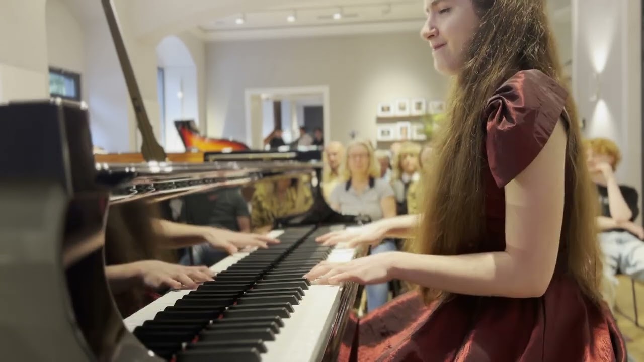 Liszt: Transcendental Études No. 8 (Wilde Jagd) and No. 12 (Chasse-neige) [Eva Garet]
