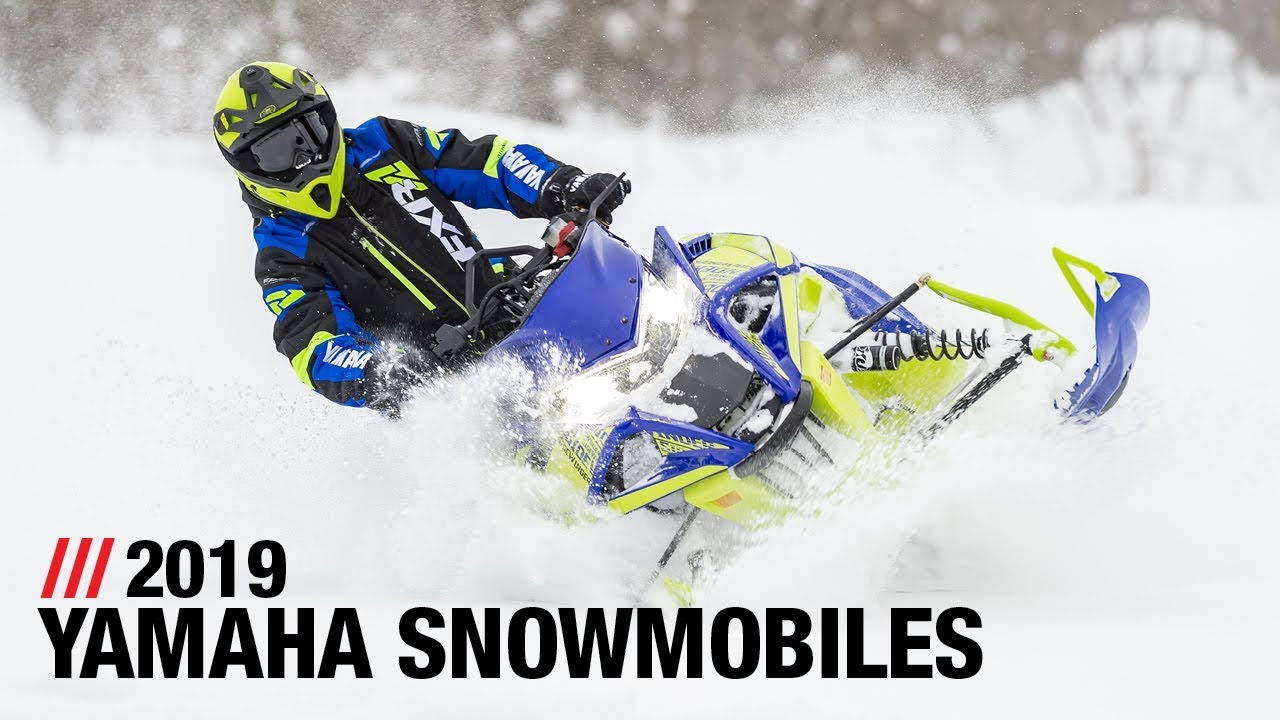 2019 Yamaha Snowmobiles - Full Line