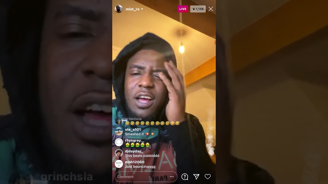 Mist Freestyle On Instagram Live