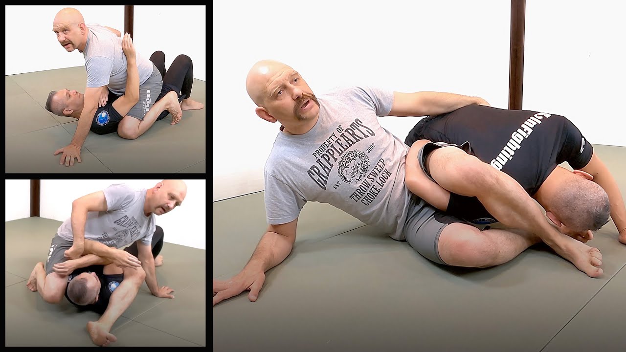 Сюрприз Omoplata Shoulder Lock с маунта