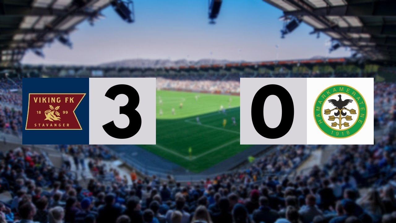 Viking 3-0 HamKam | Høydepunkter | Eliteserien 2024