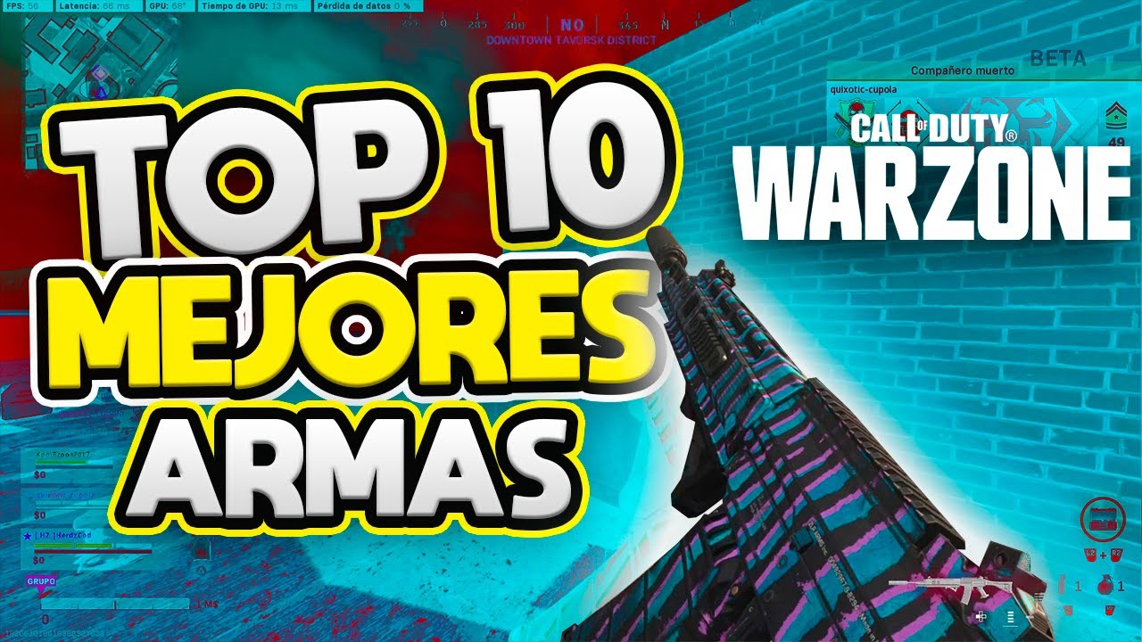 TOP 10 MEJORES CLASES de ARMAS para la TEMPORADA 3 en Call of Duty WARZONE ✅*MEJORES COMBOS*